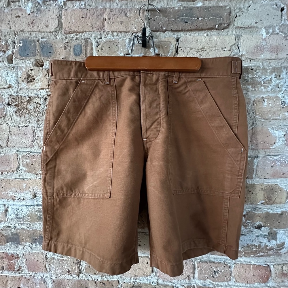 Men's J.Crew Orange Utility Shorts